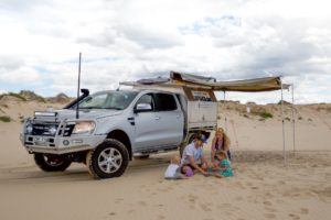 Caravanning with kids the Blonde Nomads