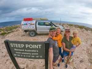 Steep point with the blonde nomads