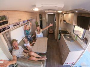 Blonde Nomads - we live in our caravan full time and share our travel tips