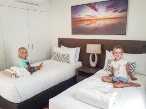 Our mini Blondies just LOVE having their own room and beds oaks broome