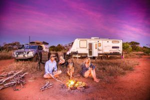 Camping on the Dampier Peninsula