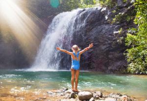 Chasing waterfalls in Fiji with The Blonde Nomads