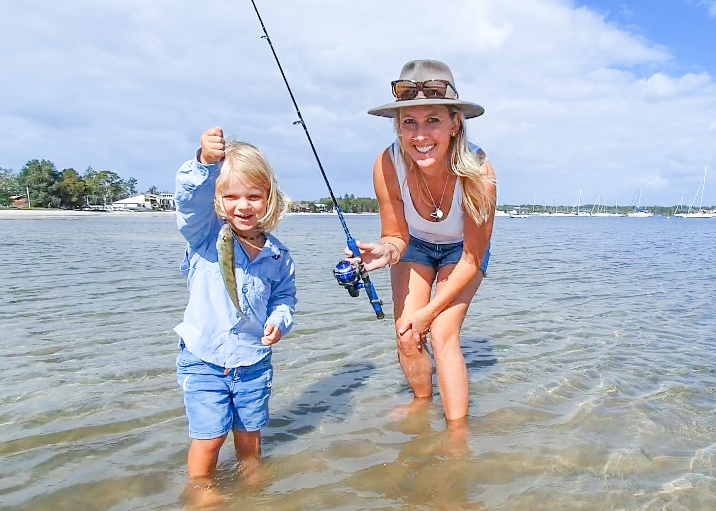 BCF Fishing with kids Cover Image 2 - The Blonde Nomads