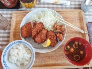 Yummy lunch - Tonkatsu (fried pork cutlet)