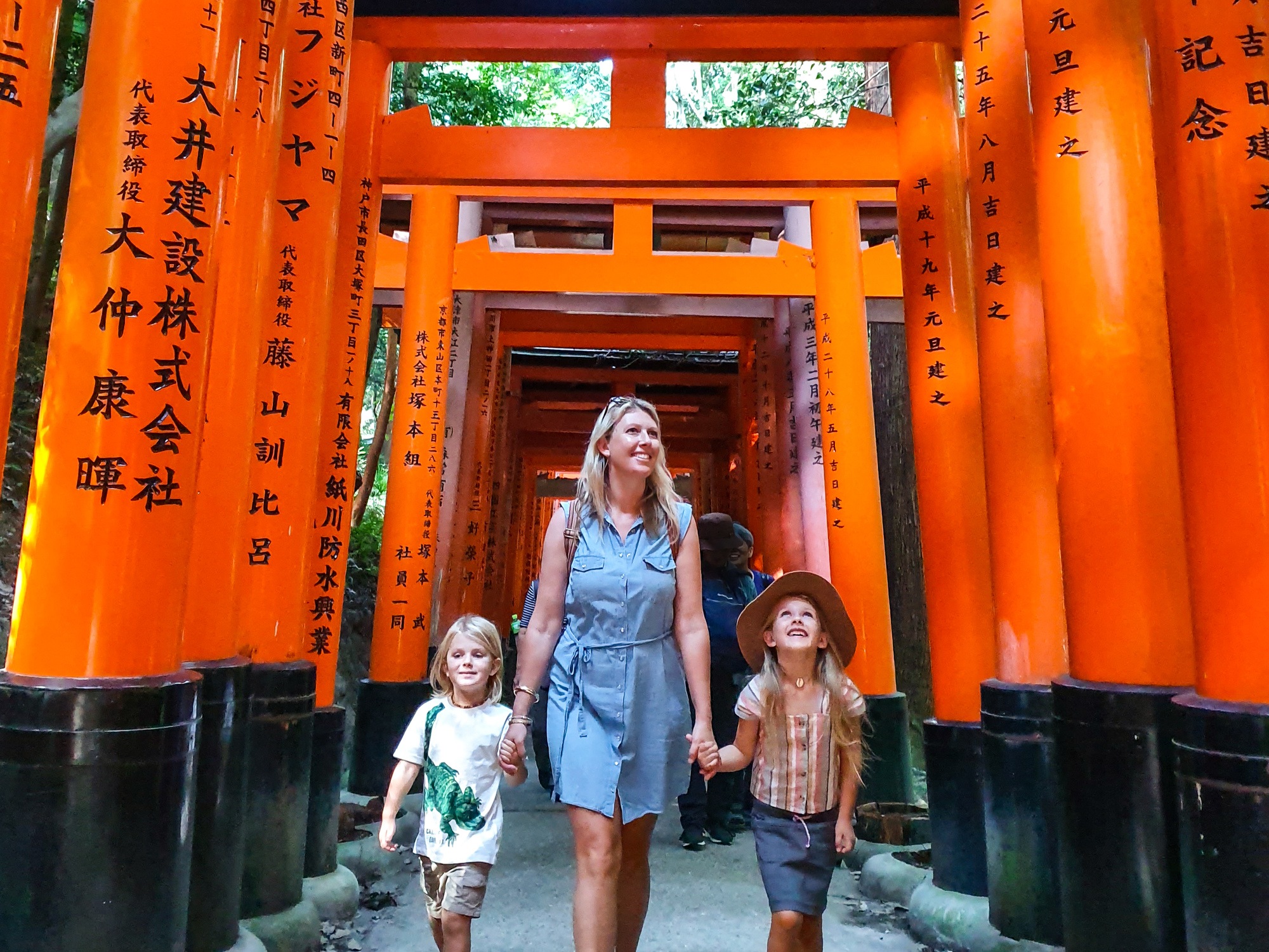 family of 4 trip to japan