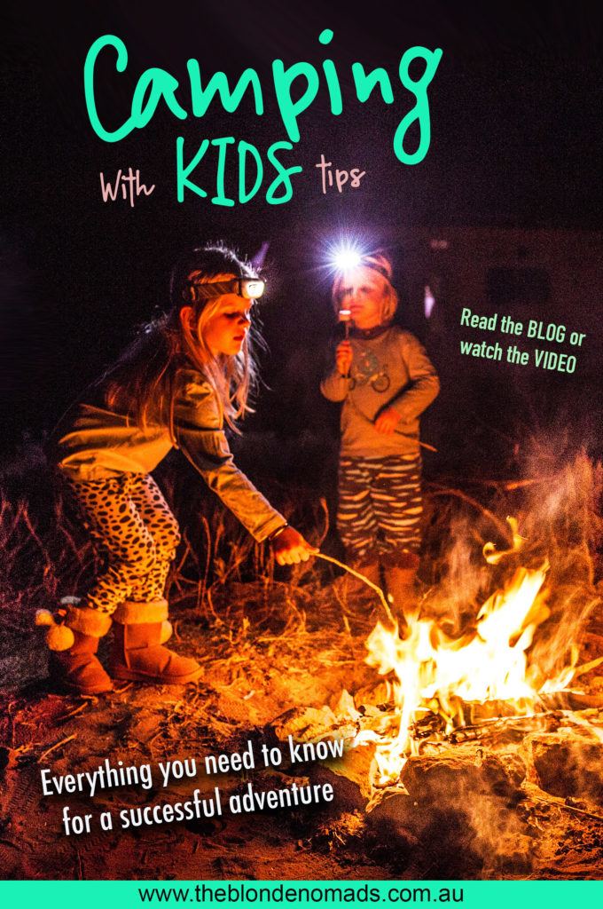 camping with kids top tips by The Blonde Nomads