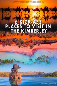 6 KICK-ASS PLACES IN THE KIMBERLEY blog post by the blonde nomads