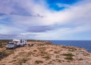 Camping on top of Bunda Cliffs 