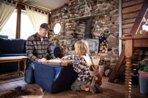 The good old bored games and cards were very popular in our cabin escape