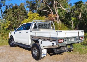 Our Mits canopy can jackoff and turn into a ute within a few minutes