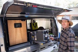 A car fridge is a must for any fun adventure rig, especially when travelling with kids