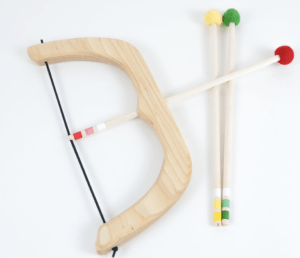 Wooden Bow and Arrow Set - kids gift idea