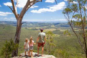 Taking in the views at Bago Bluff National Park, near Port Macquarie